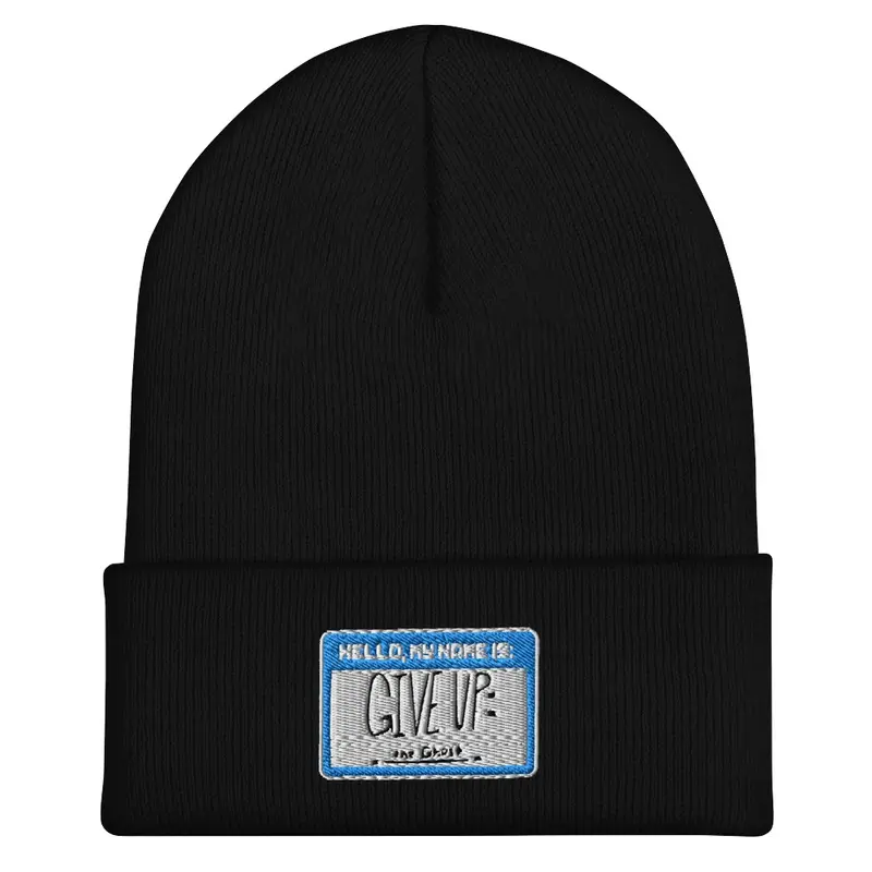 GIVE UP:The Ghost Beanie!