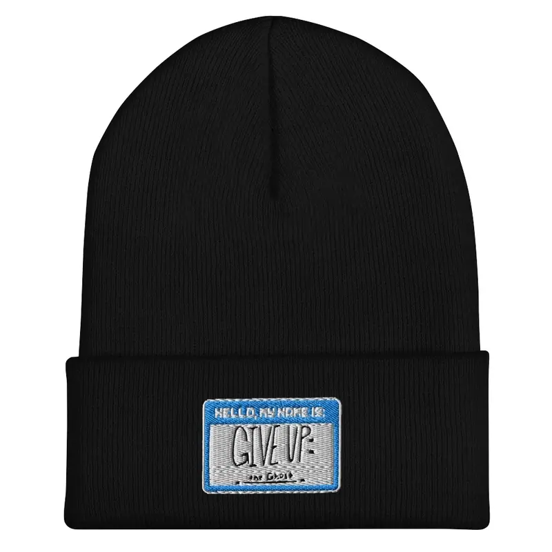 GIVE UP:The Ghost Beanie!